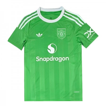 Camisolas Manchester United Guarda Redes Verde 2025-26 Manga Curta